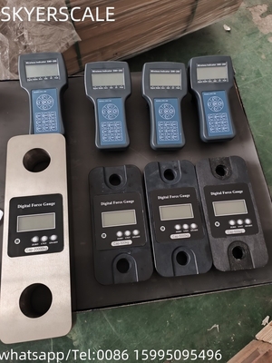 Test de force de 50 tonnes Dynamomètre de liaison de tension sans fil de cellule de charge