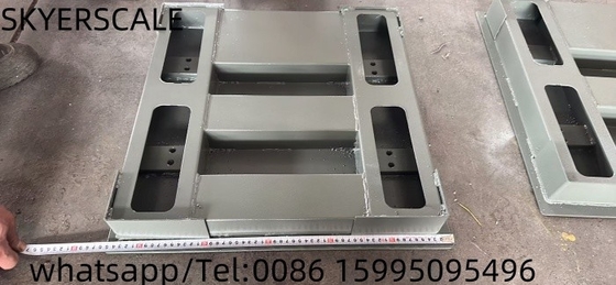 Échelle de sol en acier au carbone personnalisable 1,5x1,5m 5 tonnes avec support OEM et ODM pour les industries