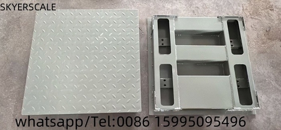 Échelle de sol en acier au carbone personnalisable 1,5x1,5m 5 tonnes avec support OEM et ODM pour les industries