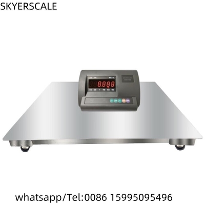 Balanza Machine de pesage numérique Balance électronique en inox Balances industrielles de 3 t Plateforme de plancher Balances