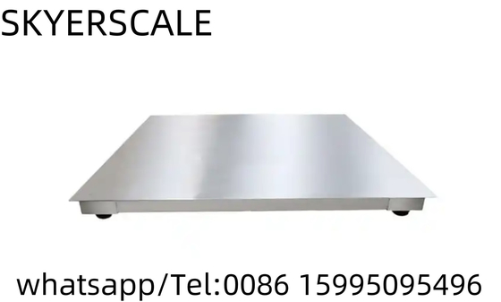 Balanza Machine de pesage numérique Balance électronique en inox Balances industrielles de 3 t Plateforme de plancher Balances