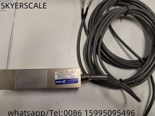 2 tonnes de cellules de charge OIML Amplificateur Zemic H8C Sensor de pesage pour le plancher