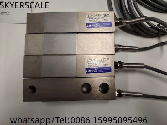 2 tonnes de cellules de charge OIML Amplificateur Zemic H8C Sensor de pesage pour le plancher
