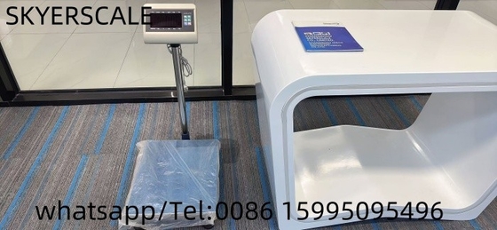 400x500mm 300kg échelle de banc de plateforme avec indicateur de pesage XK3190-T7+E