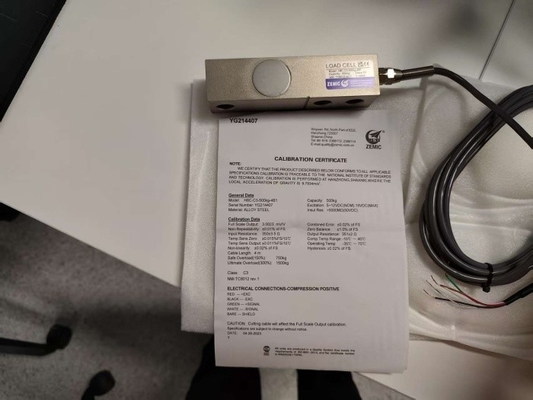 500 kg OIML Amplificateur de cellules de charge Zemic H8C Capteur de pesage pour l'échelle de poids au sol