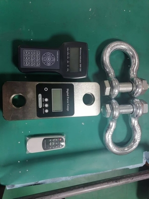 Cellule de charge de tension sans fil de 1 t à 500 t Crane marine et test de poids Davit pour sac à eau