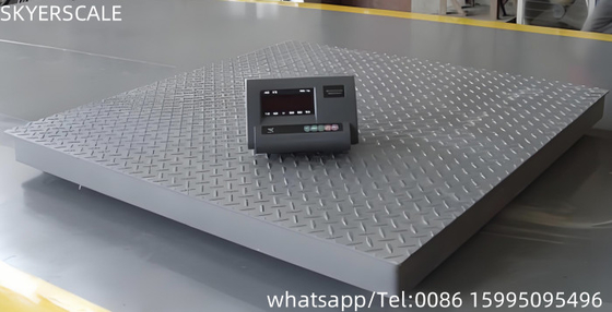 1t 3t 5t Balance de plateforme numérique industrielle Balance électronique de pesage de plancher Balances de banc 1x1m 1,5x1,5m