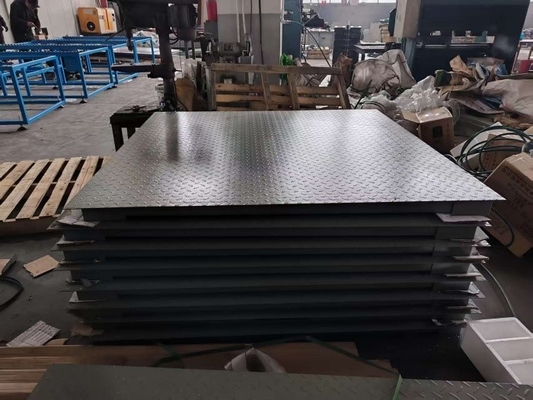 1t 3t 5t Balance de plateforme numérique industrielle Balance électronique de pesage de plancher Balances de banc 1x1m 1,5x1,5m