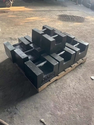 Poids d'essai empilés de 20 kg M1 Poids d'étalonnage en fonte de 20 kg pour grue