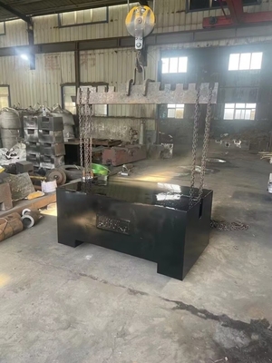 15000 kg Plaque de pesage en fonte résistante à la corrosion pour les outils de mesure et de calibrage à grande échelle