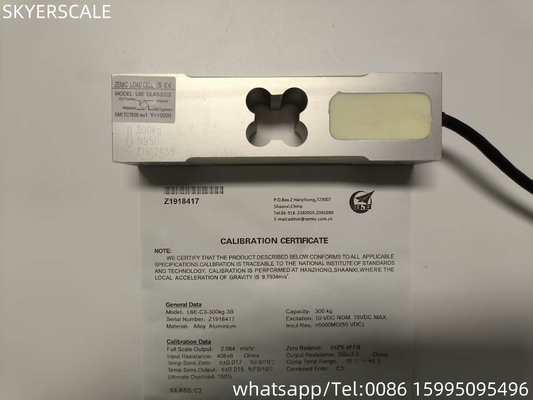 Capteur de cellule de charge de la marque Zemic L6E-300 kg pour des échelles de 30x40 cm -200 kg