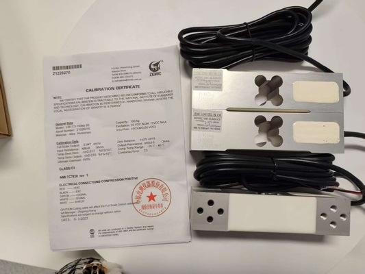 Capteur de cellule de charge de la marque Zemic L6E-100kg Pour les balances de 30x30cm -50kg de la plateforme de banc