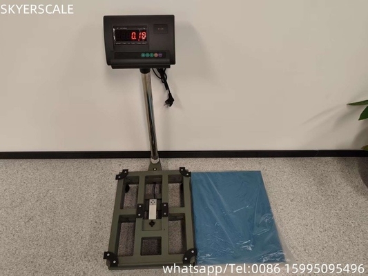 Plate-forme de classe industrielle en acier doux Scale de banc 350 kg 40x50 cm