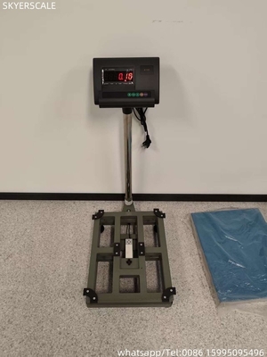 Plateforme de classe industrielle en acier au carbone, échafaudage de 500 kg avec plaque de couverture en acier inoxydable