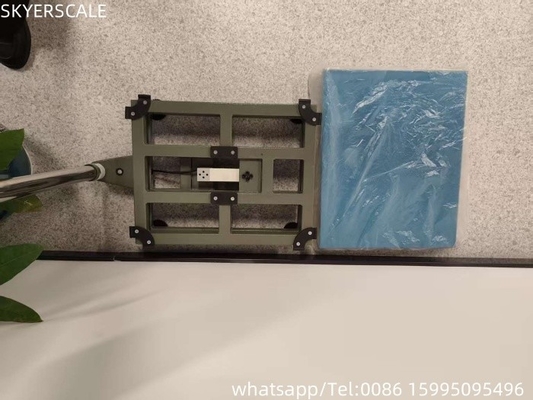 Plateforme de classe industrielle en acier au carbone, échafaudage de 500 kg avec plaque de couverture en acier inoxydable