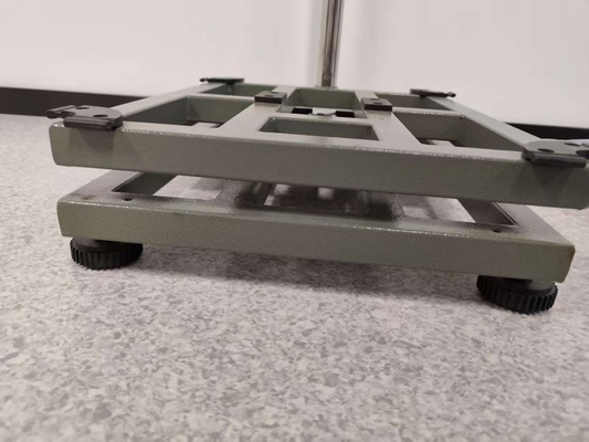 Plateforme de classe industrielle en acier au carbone, échafaudage de 500 kg avec plaque de couverture en acier inoxydable