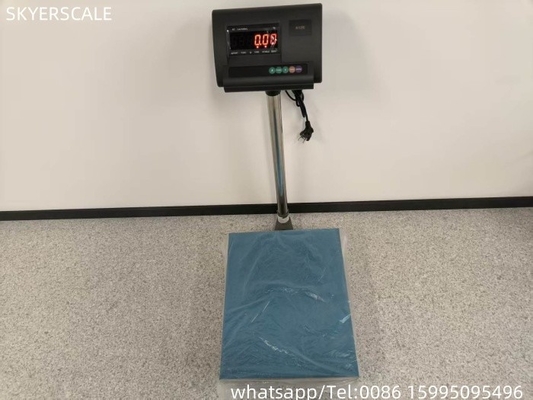 Plateforme de classe industrielle en acier au carbone, étalon de banc, 500 kg, avec plaque de couverture en acier inoxydable, usine, exportation directe