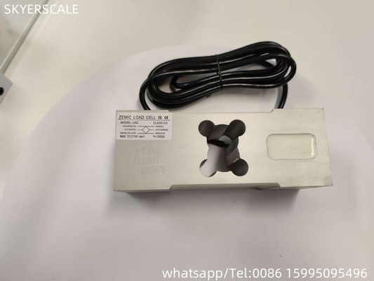 L6G 500 kg cellules de capteur de charge de la marque Zemic pour les balances de bancs de plateforme de pesage industrielle