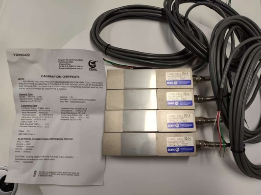 Sensor de transducteur de faisceau de cisaillement de classe C3 de 1 tonne ZEMIC H8C pour l'échelle de pesage au sol
