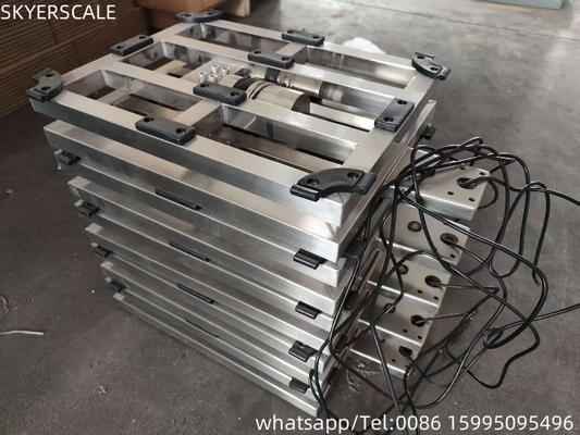 Plateforme de balances de banc en acier inoxydable 304 Plateforme de balances de pesée Capacité 300 kg