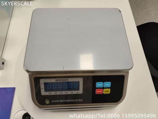 Scale numérique électronique IP68 de la série D6 15 kg conception imperméable à l'eau et à l'humidité