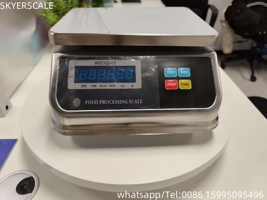 Scale numérique électronique IP68 de la série D6 15 kg conception imperméable à l'eau et à l'humidité