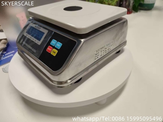 15 kg en acier inoxydable numérique étanche échelle électronique de poids IP68
