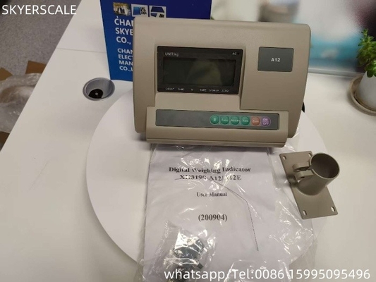 Indicateur de poids LCD XK3190-A12 pour les balances numériques de la plateforme de pesée