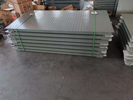 Plateforme en acier doux de 0,8mx1,2m 3 tonnes Balance de pesage lourde Balance de plancher industrielle