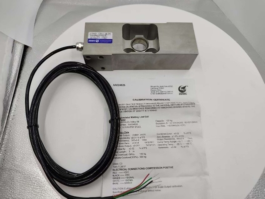 Le capteur de cellule de charge OIML imperméable à l'eau IP68 de Zemic BM6G-C3-100kg-3B