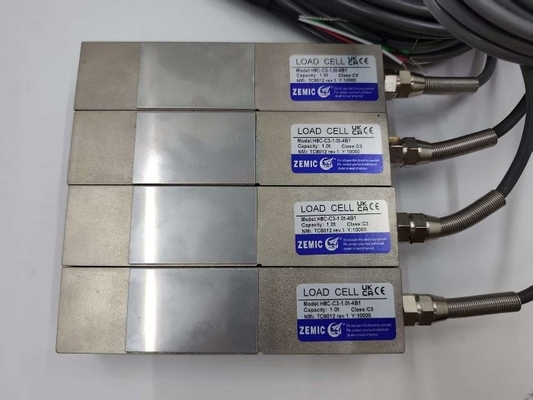 ZEMIC H8C 1000 kg Cellule de charge de faisceau de cisaillement à échelle de plancher de plateforme