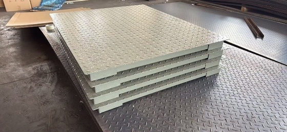 Balances de poids pour plancher industriel de 1,2x2 m avec charge nominale de 3000 kg et écran LED / LCD