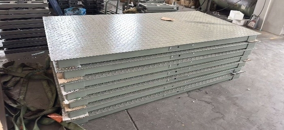 Balances de poids pour plancher industriel de 1,2x2 m avec charge nominale de 3000 kg et écran LED / LCD