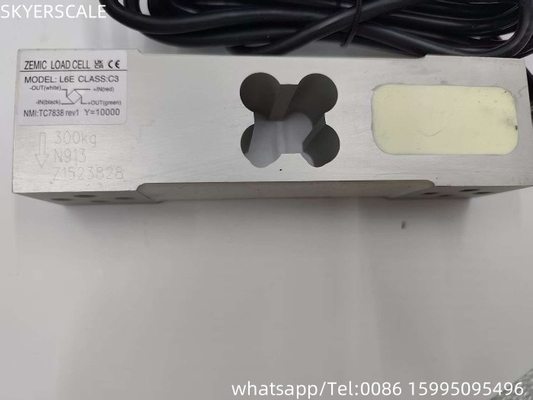 Zemic L6E 50 kg Cellule de charge à point unique en acier allié avec capteur de résistance