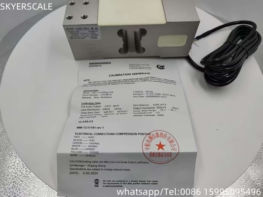 Zemic L6G 500 kg Sensor de pesée Balance électronique Balance d'emballage