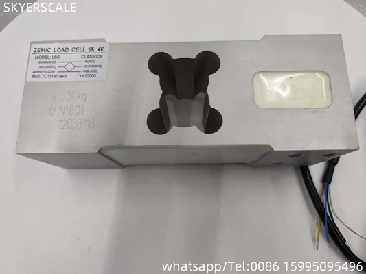 ZEMIC Capteur de cellule de charge en aluminium IP65 à point unique L6G 100 kg ~ 500 kg