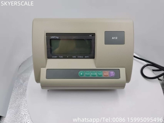 Indicateur électronique de balance de banc XK3190 A12 Indicateur LCD de pesée