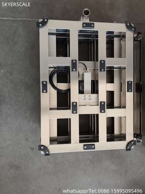 304 en acier inoxydable 600x800 mm Balance électronique de poids 500 kg Plateforme de balances de banc