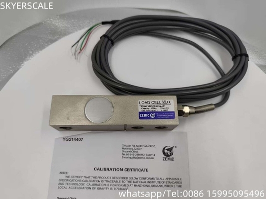 ZEMIC H8C Balances de plancher de 500 kg Classe C3 OIML Cellule de charge de faisceau de cisaillement homologuée