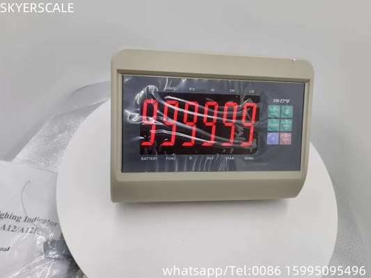Indicateur de cellule de charge de pesage XK3190-T7+E pour indicateur d'échelle de plancher de plateforme