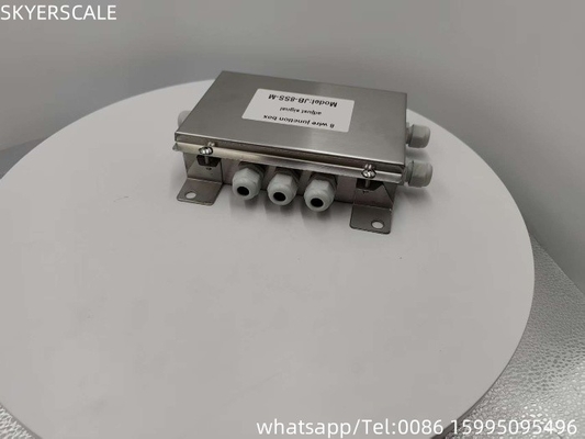 8 lignes d'acier inoxydable pour régler le signal de la boîte de somme de connexion 8pcs cellule de charge pour les poids de camion