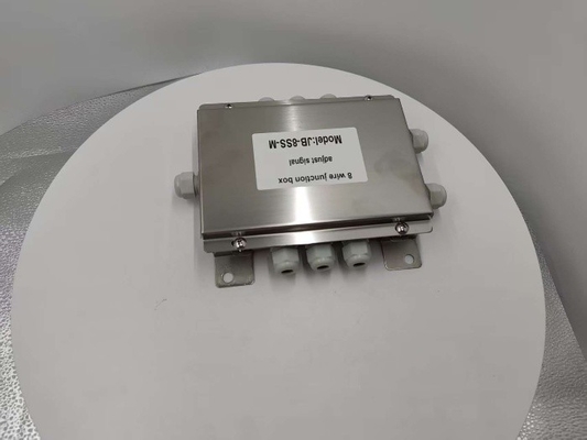 8 lignes d'acier inoxydable pour régler le signal de la boîte de somme de connexion 8pcs cellule de charge pour les poids de camion