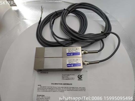 2t zemic H8C Version anglaise 2,0mv/V Cellule de charge de faisceau de cisaillement à haute sensibilité