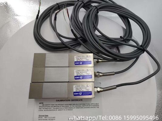 ZEMIC H8C 2t Cellule de charge à capteur à poids de faisceau de cisaillement à extrémité unique
