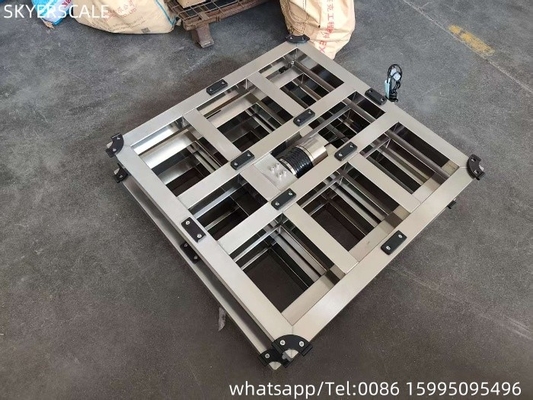 En acier inoxydable 304 500x500 mm 500 kg Cadre numérique de balance de banc avec plateforme