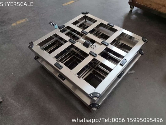En acier inoxydable 304 500x500 mm 500 kg Cadre numérique de balance de banc avec plateforme
