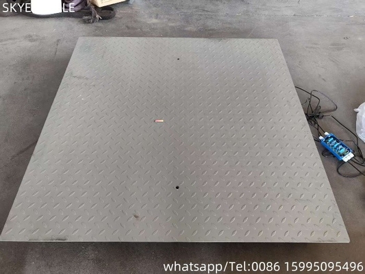1.2x2m 3t numérique de l' acier au carbone industriel plates-formes de plancher