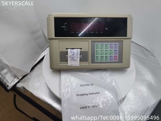 Yaohua A9P instrument de pesage à passerelle avec indicateur de l'échelle de pesage de l'imprimante