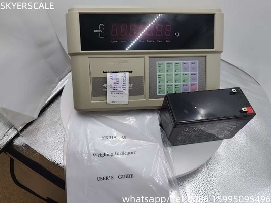 Yaohua A9P instrument de pesage à passerelle avec indicateur de l'échelle de pesage de l'imprimante