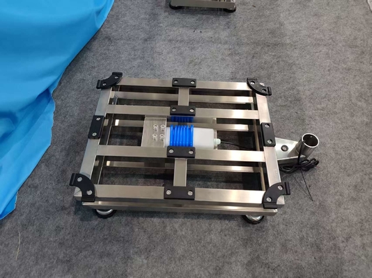 Échelle de plateforme électronique numérique en acier inoxydable 304 300x400 mm 100 kg Capacité avec une précision de 20 g